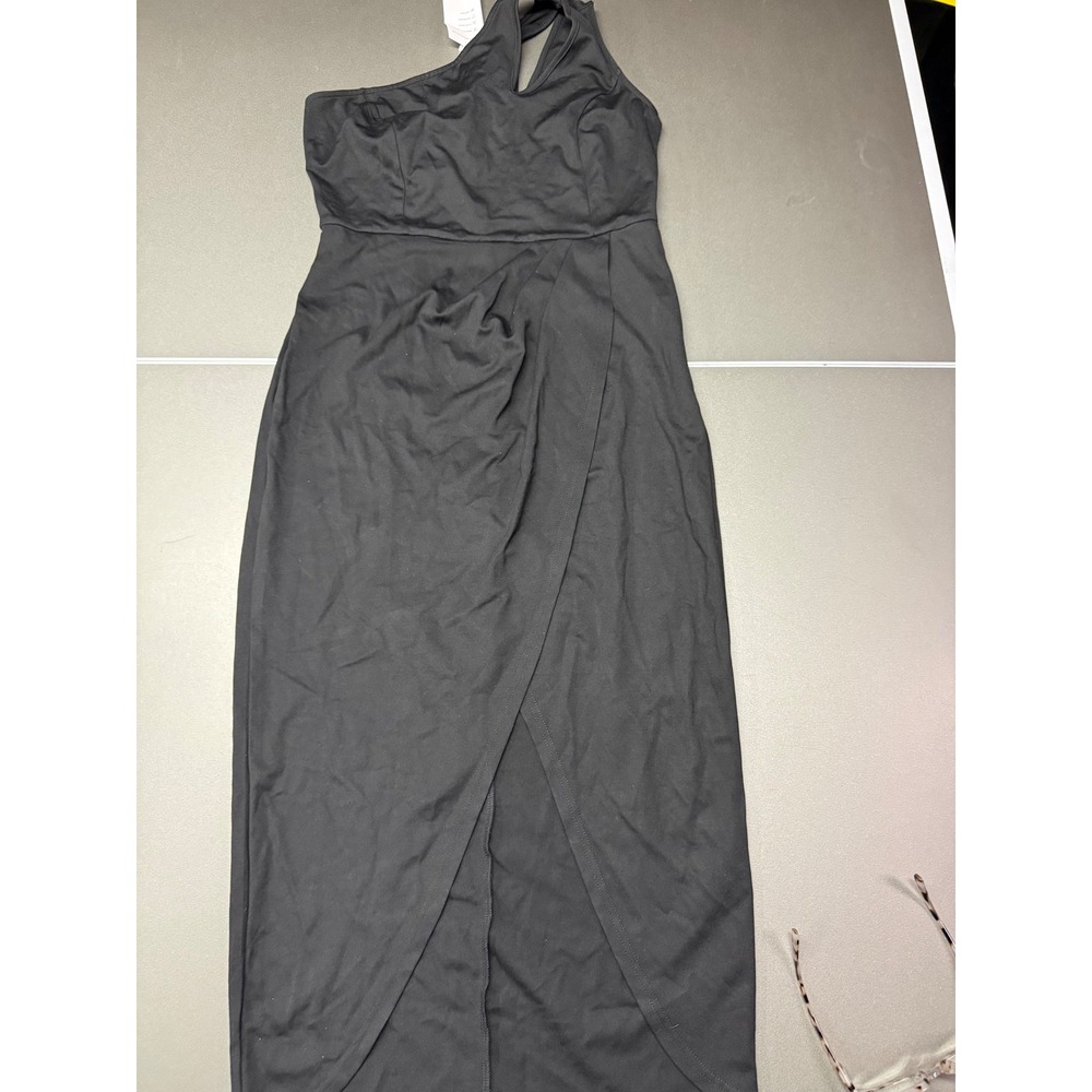ZESICA Black One Shoulder Dress Size L NWT homecoming Christmas holiday party